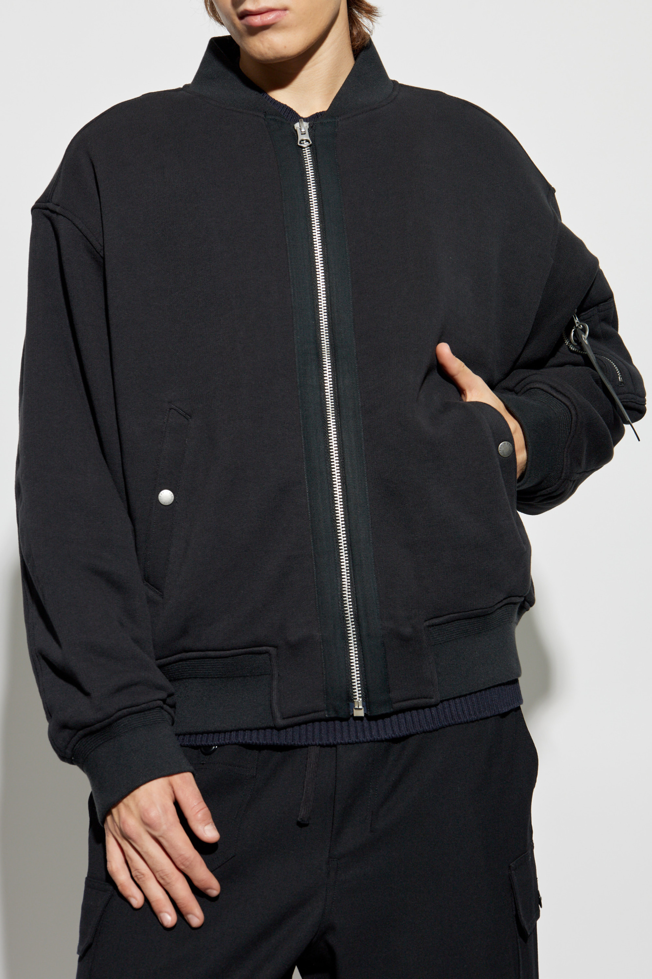 Newera■[Black Label]Pocket Bomber Jacket■送料込 Vintage!! Japanese Brand Zipper Bomber Jacket - Etsy